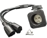 Dumble 15A 2 Way Flanged Inlet Extension Cord Splitter Rv Trailer Indoor Use. Fixed Price $14.18.