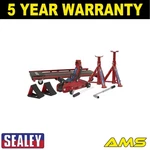 Sealey Lifting Kit (inc Jack Axle Stands Creeper Chocks & Wrench) 2 Tonne 5PC. Fixed Price $291.39.