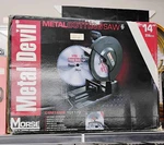 Morse Chop Saw, In. Blade, Arbor CSM14MB. Fixed Price $735.28.