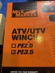 Mile Marker 77-50112BW PE3.5 3500LB Winch Waterproof 12V Motor W/1/4 X 50' Cable. Fixed Price $299.99.