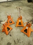 Allied 3 Ton Jack Stands (set Of 4). Fixed Price $40.00.