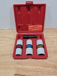 4-PC. 1/2" Pittsburgh Flip Impact Lug Nut Thin Wall Sockets Metric/sae Set 93149. Fixed Price $22.99.