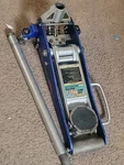 1.5 Ton Floor Jack Pittsburgh Racing Low Profile. Fixed Price $90.00.