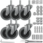 3 Inch Creeper Replacement 6 Pack Swivel Caster Snap On Cart Cas.... Fixed Price $49.53.