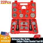 22 Heavy Duty Disc Brake Caliper Tool And Piston Compressor Back Rewind Kit. Fixed Price $11.59.