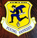 8" Us Force 103RD Airlift Wing Emblem Plaque "flying Yankees" Windsor Locks. Fixed Price $40.00.