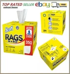 Scott Rags In Box, White, All Purpose 350 Sheets/box. Fixed Price $30.88.
