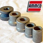 Ammco Pcs Double Taper Adapter Set For 1" Arbor Brake Lathes 1-5/16" To 2-3/4". Fixed Price $119.99.