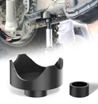 2-IN-1 Black Hydraulic Jack Axle Adapter Lifting Saddle For 4-12-TON Bottle. Fixed Price $29.99.