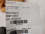 Floor Jack Fits 2013 Dodge Journey Grade. Fixed Price $105.00.