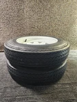 (qty 2) Weize 4.80-12 Trailer Tubeless Tire & Wheel 80M 6PR 5 Lug T701. Fixed Price $144.00.