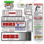 Fits Coats 70X-EH-1 Decal Kit Rim Clamp Year Outdoor 3M Vinyl!. Fixed Price $74.95.