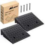 Safely Drive Over Curbs - Nilight 7.5 Rubber Ramps 2 Pack. Fixed Price $179.99.