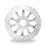 Performance Machine 0133-1802RELS-CH Chrome 11.8" Rear Right Brake Rotor. Fixed Price $404.95.