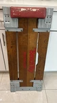 Bench Top Creeper Crawler Vintage Garage Sign Wooden W/wheels. Fixed Price $124.99.