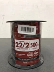 Southwire 57572144 500 Ft. 22/2 Gray Stranded CL3R Shielded Security Cable. Fixed Price $51.99.