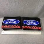 Lot Of 2 Ford Racing Vinyl Fender Covers Black Anti Scratch Tool Holder Durable. Fixed Price $59.95.