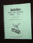 Kwik Way Model Ssg Valve Seat Grinder Manual. Fixed Price $14.38.
