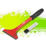 Durable Steel Tubing Aluminum Construction Rubber Grip Handle 4" Blade Scraper. Fixed Price $9.99.