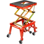 Motorcycle Hydraulic Lift Jack 350LB Atv Dirt Bike Hoist Stand Table W/ Casters. Fixed Price $118.95.