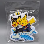 Pok Mon Narita Airport Tokyo Japan Pilot & Flight Attendant Pikachu Luggage Tag. Fixed Price $31.41.