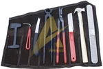Professional Horse Farrier Tool Kit Hoof Clincher Nipper Rasp Hammer Knife Shoe. Fixed Price $224.99.