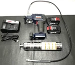 Lincoln Powerluber 1880 20V Lithium-ion Grease Gun With Batteries And Charger. Fixed Price $270.00.