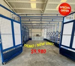 Demo Manual Retractable Paint Booth / Ul & Etl Listed. Fixed Price $9980.00.