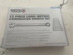 Sealed/new Box Pc Matco 12. Long Metric Combination Wrench Set. Fixed Price $89.99.