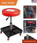 TR6350 Rolling Pneumatic Creeper Garage/shop Seat: Padded Adjustable Mechanic.... Fixed Price $89.59.