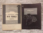 1963 K-d Tools Catalog Supplement 61-PD Mechanic Hand Vintage. Fixed Price $14.99.