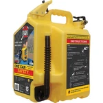 Surecan Gal. Plastic Diesel Safety Fuel Can, Yellow SUR5SFD2. Fixed Price $77.70.