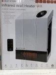 Storm HS-1000-WX 1000W Infrared Wall Heater Digital Touch 3400 Btu. Fixed Price $89.99.