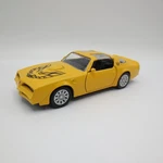 1978 Pontiac Firebird Yellow Diecast Car Pull Back Toys Uni Fortune. Fixed Price $9.99.