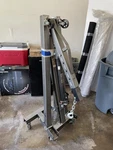 Pittsburgh Heavy Duty 1 Ton Folding Shop Crane. Fixed Price $150.00.
