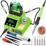 Soldering Station, 100W Digital Display Iron Kit With 2 Hel.... Fixed Price $39.38.