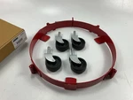 Lincoln 84192 Rolling Caster & Dolly Stand Assembly For 16 Gal Container, 120 Lb. Fixed Price $59.95.