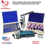 Black & Decker Style Valve Seat Re Storation Grinder Complete Kit Usa Actools. Fixed Price $373.10.