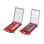 Milwaukee Ratchet Socket Mechanics Tool Set With Packout Case 3/8" (60-PIECE). Fixed Price $199.40.
