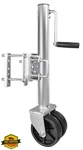 Maxxhaul 70149 Trailer Jack 1500 Lbs 11.5" Lift Swing-back Dual Wheels Bolt-on. Fixed Price $100.99.
