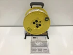 Lumapro 22M975 100 Ft Length 120VAC 13 Max Amps Yellow Extension Cord Reel. Fixed Price $175.00.