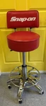 Snap-on Rolling Shop Stool Chair W/ Wheels Mechanic Look. Fixed Price $490.52.