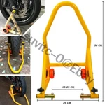 Front Motorcycle / Bike Paddock Stand - Track Day Garage Pit Yellow. Fixed Price $162.75.