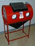 The Barrel Blaster - Abrasive Air Sand Blasting Cabinet Glass Bead Media. Fixed Price $599.00.