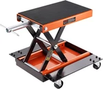 Vevor 1100LBS Motorcycle Scissor Lift Jack W/ Dolly Hand Crank Atv Hoist Stand. Fixed Price $76.90.
