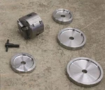 3-JAW Double Chuck Kit Fits 1" Hd Arbor Shaft 4000 4100 Quick Ammco Brake Lathe. Fixed Price $775.00.