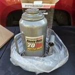 New Pittsburgh 12-TON Hydraulic Bottle Jack Heavy Duty Industrial Model 66480. Fixed Price $65.99.
