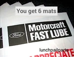 Mint Genuine Ford Dealership New Car Showroom Paper Floor Mats Svo Svt GT350. Fixed Price $45.00.