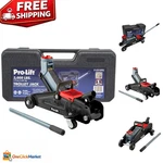 Effortless Vehicle Lifting - Pro Hydraulic Trolley Jack With Case, 3000 Lbs. Fixed Price $86.24.