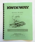 Kwik Way Model M-049 Seat Installer Manual. Fixed Price $21.79.